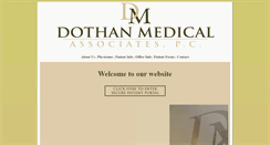 Desktop Screenshot of dothanmedical.com